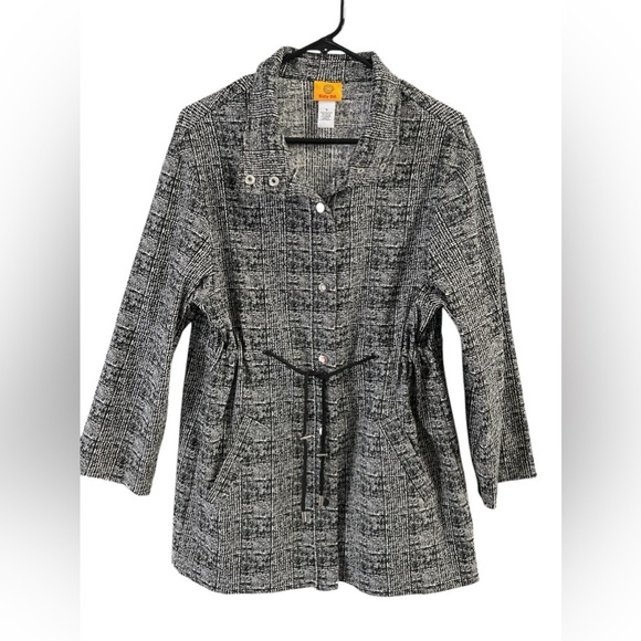 Ruby Rd black and white jacket - Picture 1 of 6